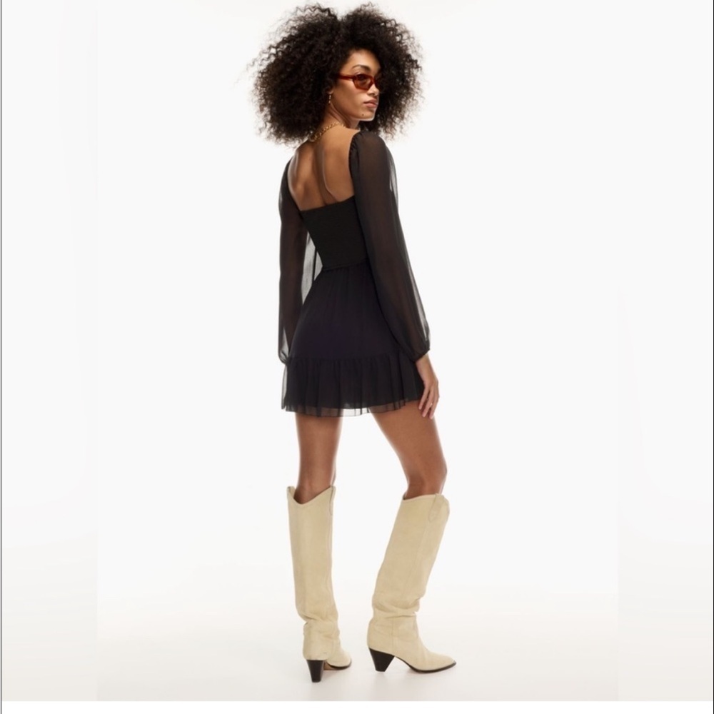 Aritzia Wilfred Tempest Dress in Black - Picture 4 of 14